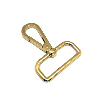 1.5 inch rotating hook buckle, large dog buckle, spring keychain, handbag, luggage, leather goods, hardware hanging buckle wholesale manufacturer