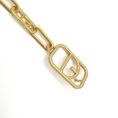 2 * 12 * 32.5 elliptical combination chain DIY fashion bag shoulder strap chain