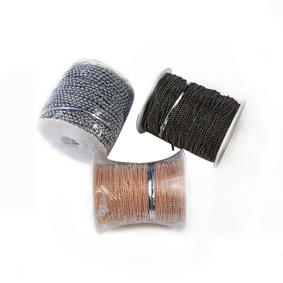 Stainless steel chains, hanging chains, decorative chains, luggage, copper iron chains, decorative accessories, bead chains, curtains, pull bead chains, supply