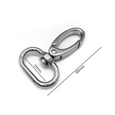 Dongguan manufacturers directly supply hardware accessories, luggage, keychains, handbags, leather goods, spring dog buckles, lobster buckles