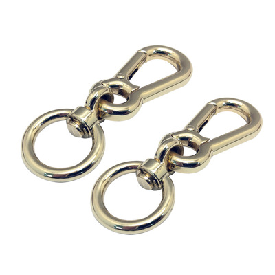 Manufacturer customized multi specification DIY jewelry bags, pendants, keychains, alloy dog buckles, luggage hooks, and accessories