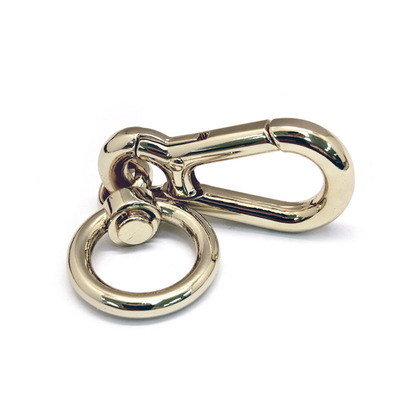 Manufacturer customized multi specification DIY jewelry bags, pendants, keychains, alloy dog buckles, luggage hooks, and accessories