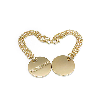 Die cast alloy perforated clothing tags, metal hanging tags, gift boxes, bags, furniture, nameplates, logos
