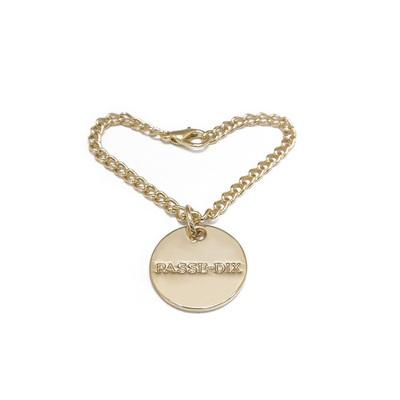 Die cast alloy perforated clothing tags, metal hanging tags, gift boxes, bags, furniture, nameplates, logos