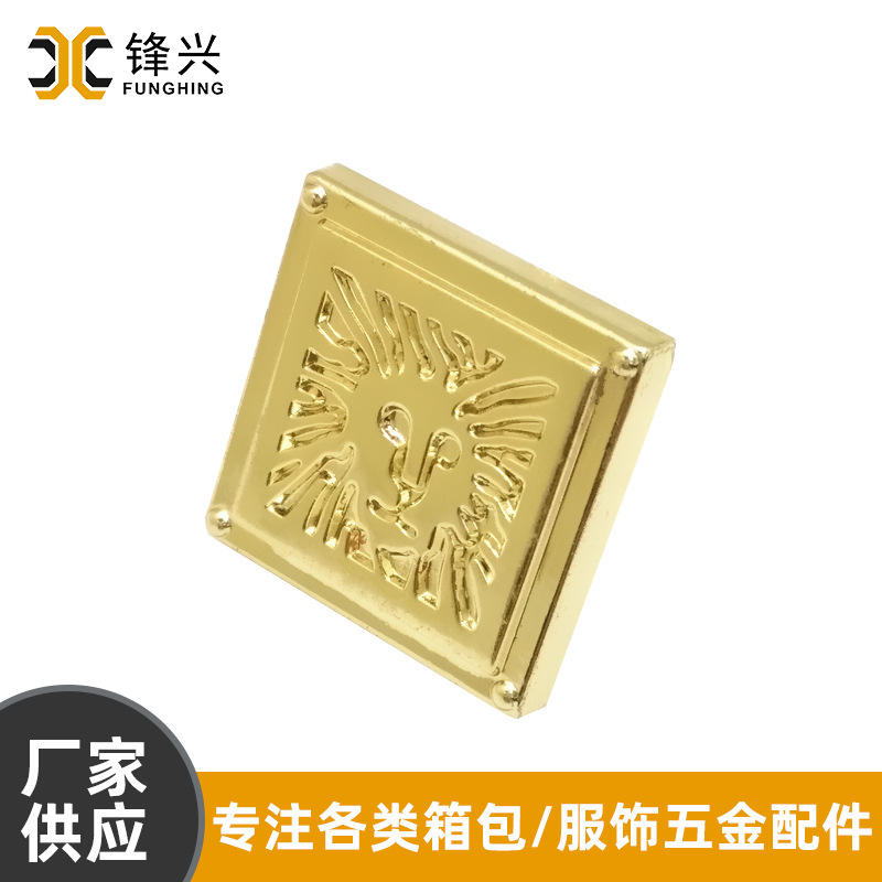 Customized luggage, metal tags, metal badges, hardware trademark tags, equipment nameplates, engraving and processing based on drawings