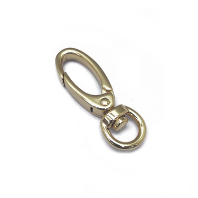 Rotating DIY Alloy Dog Buckle Multi Specification Hardware Accessories Hanging Chain Hook Keychain