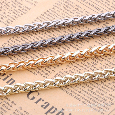 Fashion luggage hardware accessories handbag accessories gold-plated non rusting hardware chain bag trendy lantern chain