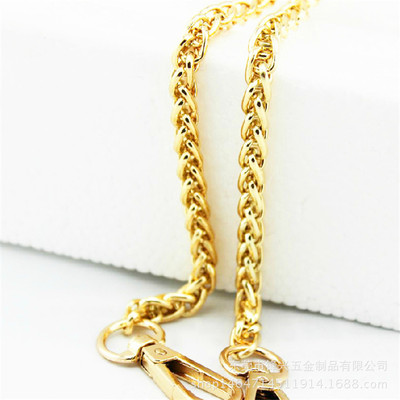 Fashion luggage hardware accessories handbag accessories gold-plated non rusting hardware chain bag trendy lantern chain