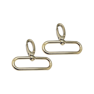 Provide car key pendant buckles, luggage hardware buckle accessories, women's bag shoulder strap buckles, alloy dog buckles with pictures and samples