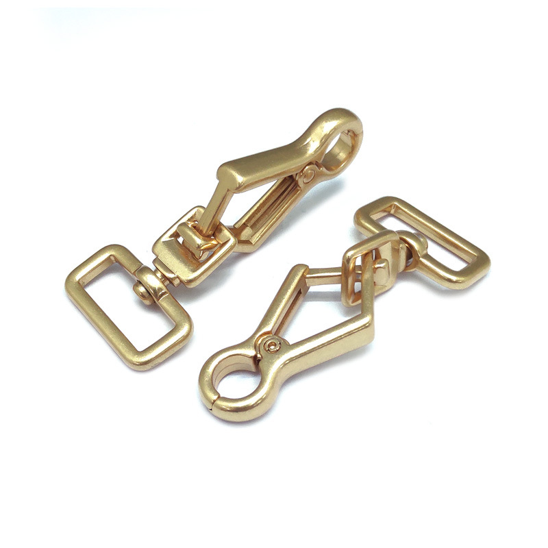 High end alloy buckle leather bag metal buckle handbag hook buckle shaped buckle women's bag shoulder strap buckle customization