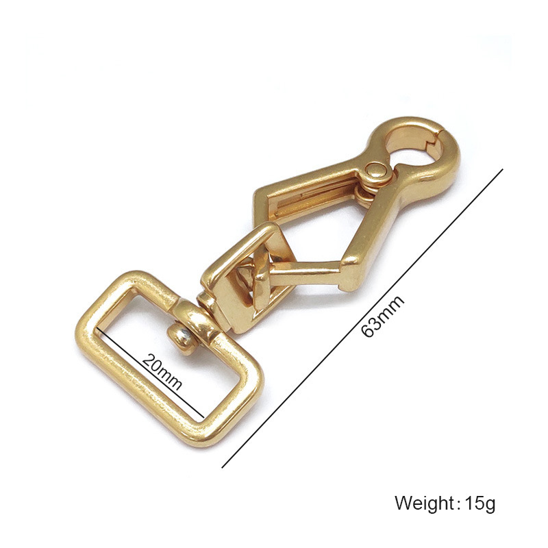 High end alloy buckle leather bag metal buckle handbag hook buckle shaped buckle women's bag shoulder strap buckle customization