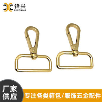 1.5 inch rotating hook buckle, large dog buckle, spring keychain, handbag, luggage, leather goods, hardware hanging buckle wholesale manufacturer