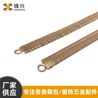 Flat snake bone chain necklace hanging chain clavicle chain