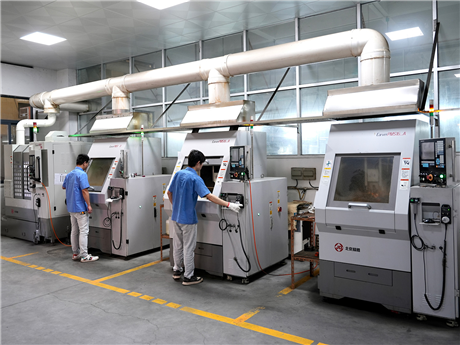 CNC precision carving workshop
